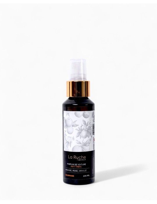 Parfum de voiture - Gourmand Orange Sucré Anti-Tabac