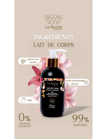 Lait de corps  Sucré  Floral