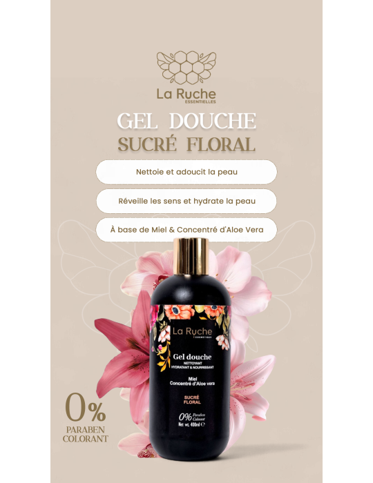 Gel douche - Sucré Floral