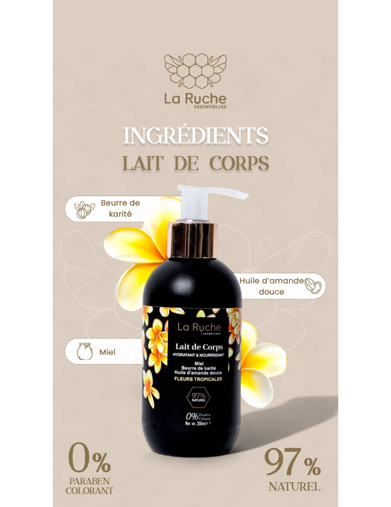 Lait de corps Fleurs Tropicales Lait de corps Fleurs Tropicales