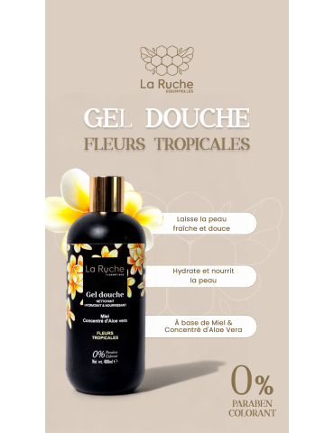 Gel douche - Fleurs Tropicales