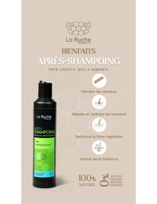 Après Shampoing - cheveux secs à normaux