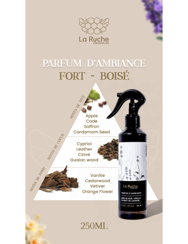 Parfum d’ambiance et de linge -  Fort Boisé Oud