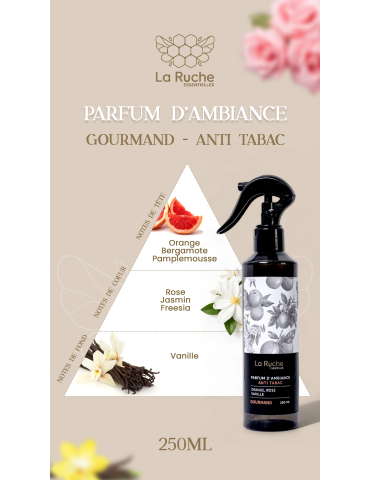 Parfum d'ambiance et de linge - Gourmand Orange Sucré