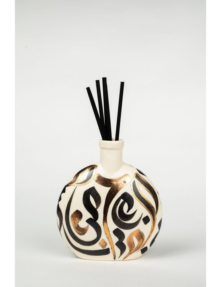 Diffuseur Calligraphie rond - Musc ou Neroli Diffuseur Calligraphie rond - Musc ou Neroli
